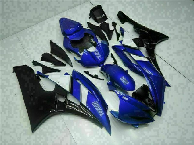 Azul Preto Carroçaria Moto Yamaha R6 06-07 Azul Preto Carroçaria Moto Yamaha R6 06-07
