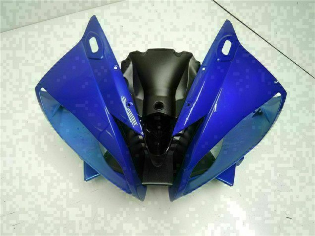 Azul Preto Carroçaria Moto Yamaha R6 06-07 Azul Preto Carroçaria Moto Yamaha R6 06-07