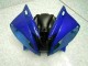 Azul Preto Carroçaria Moto Yamaha R6 06-07 Azul Preto Carroçaria Moto Yamaha R6 06-07