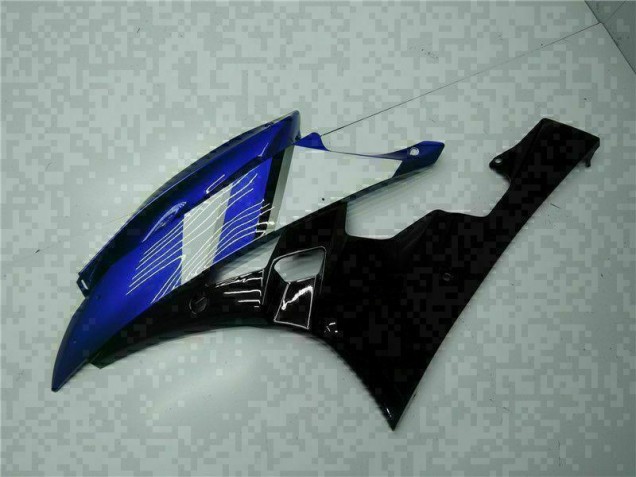 Azul Preto Carroçaria Moto Yamaha R6 06-07 Azul Preto Carroçaria Moto Yamaha R6 06-07