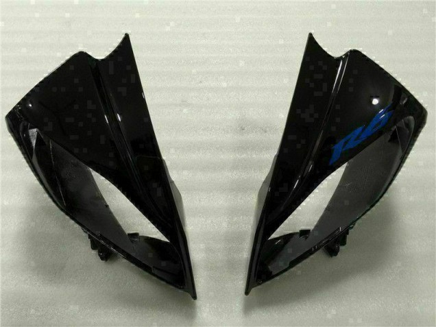 Azul Preto Carroçaria Moto Yamaha R6 08-16