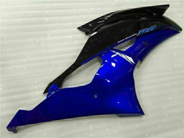 Azul Preto Carroçaria Moto Yamaha R6 08-16