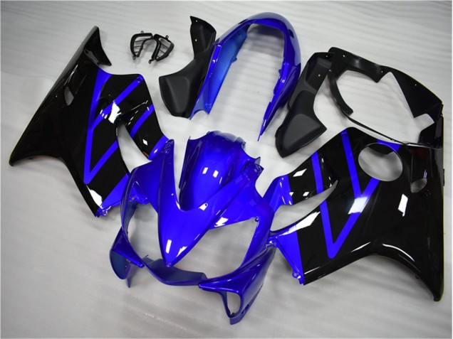 Azul Preto Kit Carenagem Moto Honda CBR 600 F4i 04-07
