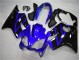 Azul Preto Kit Carenagem Moto Honda CBR 600 F4i 04-07
