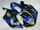 Azul Preto Kit Carenagem Moto Suzuki GSXR 600 / 750 K1 K2 K3 01-03 Azul Preto Kit Carenagem Moto Suzuki GSXR 600 / 750 K1 K2 K3 01-03