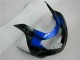 Azul Preto Kit Carenagem Moto Suzuki GSXR 600 / 750 K1 K2 K3 01-03 Azul Preto Kit Carenagem Moto Suzuki GSXR 600 / 750 K1 K2 K3 01-03