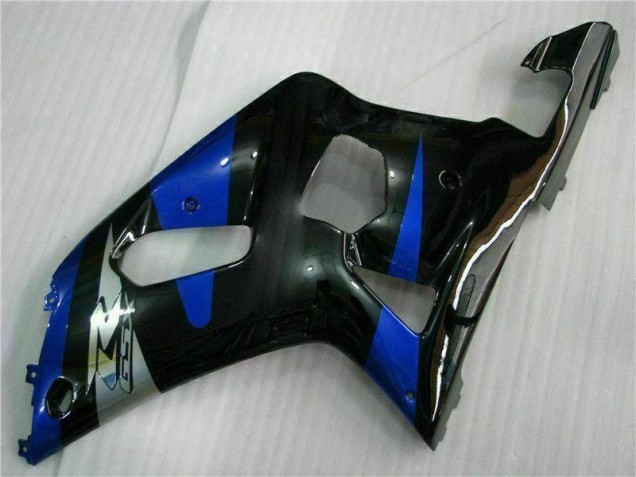 Azul Preto Kit Carenagem Moto Suzuki GSXR 600 / 750 K1 K2 K3 01-03 Azul Preto Kit Carenagem Moto Suzuki GSXR 600 / 750 K1 K2 K3 01-03