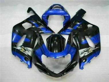 Azul Preto Kit Carenagem Moto Suzuki GSXR 600 / 750 K1 K2 K3 01-03