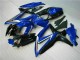 Azul Preto Kit Carenagem Moto Suzuki GSXR 600 / 750 K11 11-21 Azul Preto Kit Carenagem Moto Suzuki GSXR 600 / 750 K11 11-21
