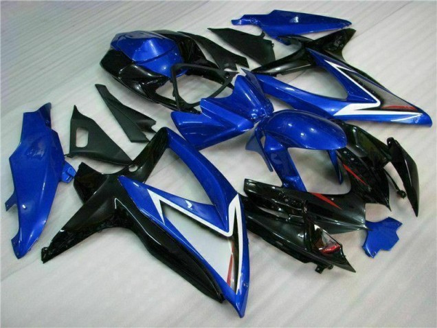 Azul Preto Kit Carenagem Moto Suzuki GSXR 600 / 750 K11 11-21 Azul Preto Kit Carenagem Moto Suzuki GSXR 600 / 750 K11 11-21