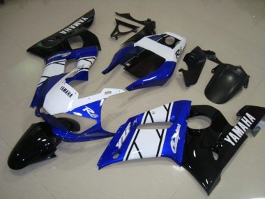 Azul Preto Kit Carenagem Moto Yamaha R6 98-02