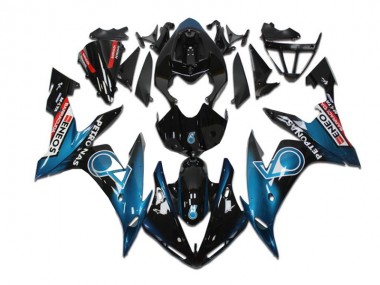 Azul Preto Kits Carenagem Moto Yamaha R6 06-07