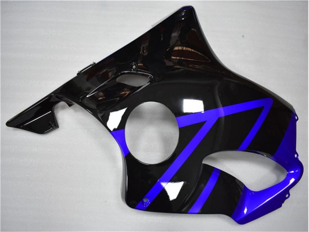 Azul Preto Moto Plásticos Honda CBR 600 F4i 01-03 Azul Preto Moto Plásticos Honda CBR 600 F4i 01-03