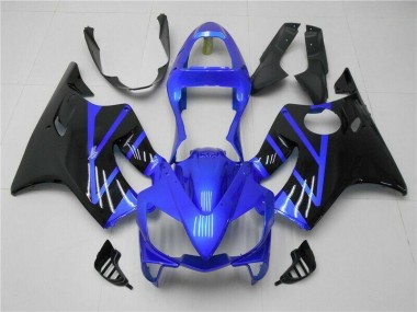 Azul Preto Moto Plásticos Honda CBR 600 F4i 01-03
