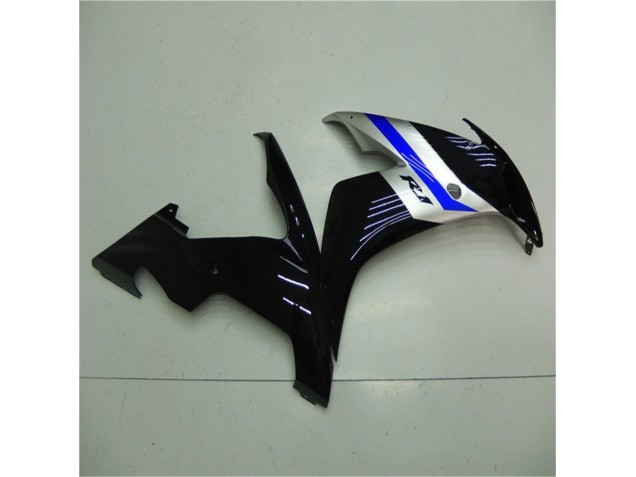 Azul Preto Prata Carenagem Moto Yamaha R1 07-08 Azul Preto Prata Carenagem Moto Yamaha R1 07-08