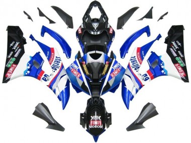 Azul Preto Sterilgard Carenagem Moto Yamaha R6 06-07