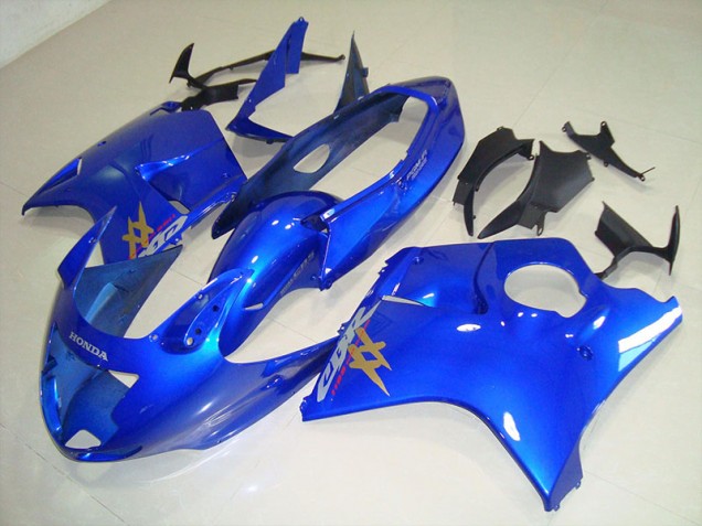 Azul Pretobird Carenagem Moto Honda CBR 1100 XX Blackbird 96-07 Azul Pretobird Carenagem Moto Honda CBR 1100 XX Blackbird 96-07