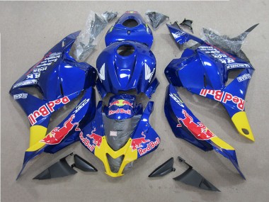 Azul Red Bull Kit Carenagem Moto Honda CBR 600RR 09-12