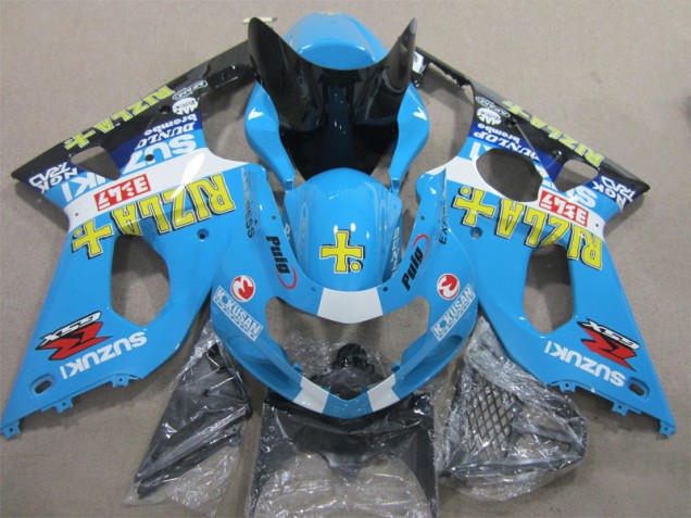 Azul Rizla Carenagem Moto Suzuki GSXR 1000 K1 00-02 Azul Rizla Carenagem Moto Suzuki GSXR 1000 K1 00-02