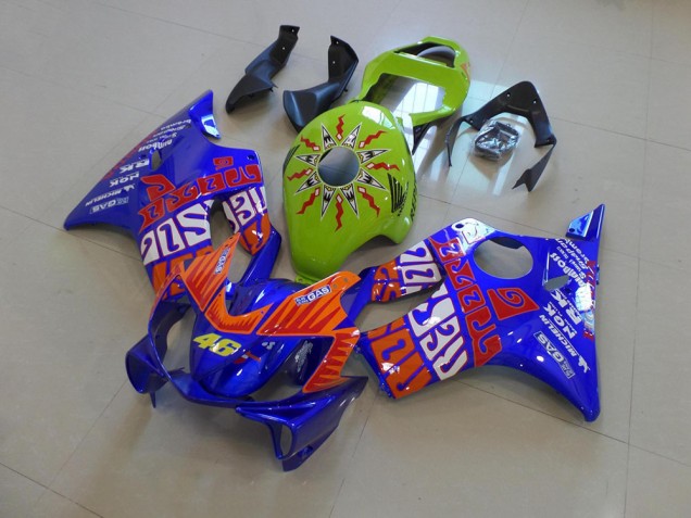 Azul Rossi Carenagem Moto Honda CBR 600 F4i 01-03 Azul Rossi Carenagem Moto Honda CBR 600 F4i 01-03
