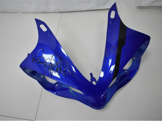 Azul Tubarão Carenagem Moto Yamaha R1 09-11 Azul Tubarão Carenagem Moto Yamaha R1 09-11