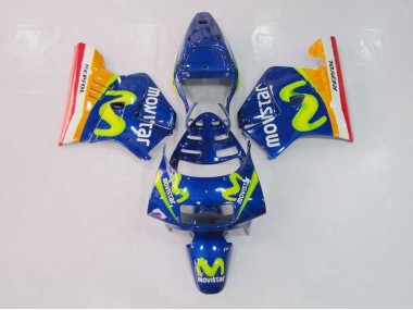 Azul Verde Carenagem Moto Honda NSR 250 MC28 P4 94-96
