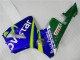 Azul Verde Movistar Castrol Carenagem Moto Honda CBR 600RR 03-04 Azul Verde Movistar Castrol Carenagem Moto Honda CBR 600RR 03-04