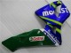 Azul Verde Movistar Castrol Carenagem Moto Honda CBR 600RR 03-04 Azul Verde Movistar Castrol Carenagem Moto Honda CBR 600RR 03-04