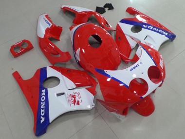Azul Vermelho Branco Carenagem Moto Honda CBR 250RR MC22 91-98