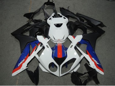 Azul Vermelho Branco Carenagem Moto Honda CBR 600RR 03-04