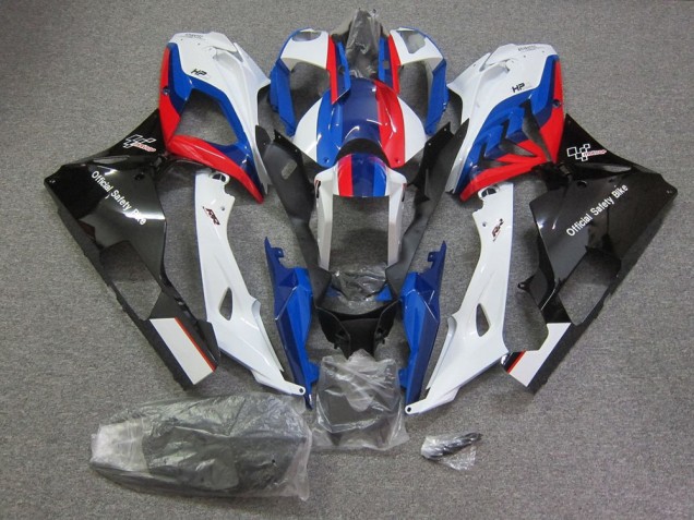Azul Vermelho Branco Preto Carenagem Moto BMW S1000RR 15-18 Azul Vermelho Branco Preto Carenagem Moto BMW S1000RR 15-18