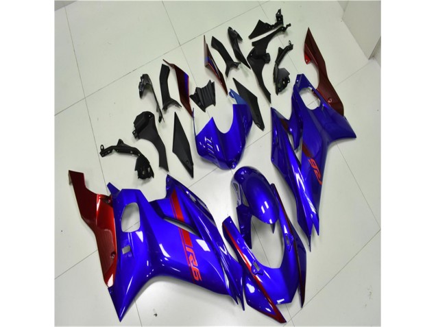Azul Vermelho Carenagem Moto Yamaha R6 17-23 Azul Vermelho Carenagem Moto Yamaha R6 17-23