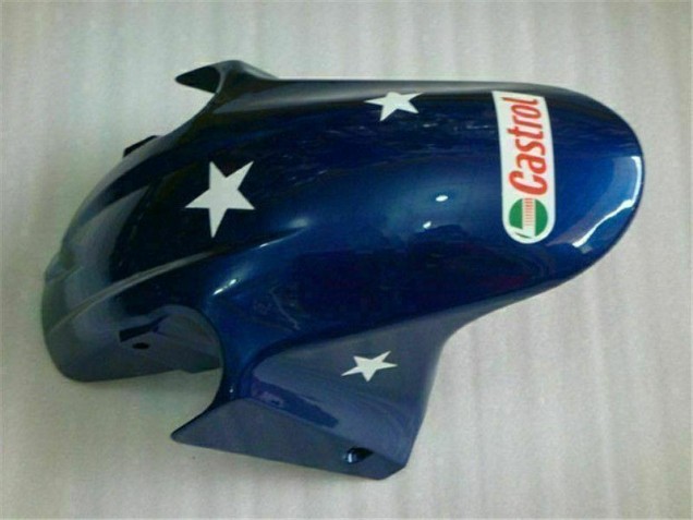 Azul Vermelho Castrol Cycle World Carenagem Moto Honda CBR 600 F4i 04-07