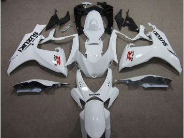 Branco Abs Kit Carenagem & Plásticos Moto Suzuki GSXR 600 K6 06-07