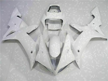Branco Abs Kit Carenagem & Plásticos Moto Yamaha R1 04-06