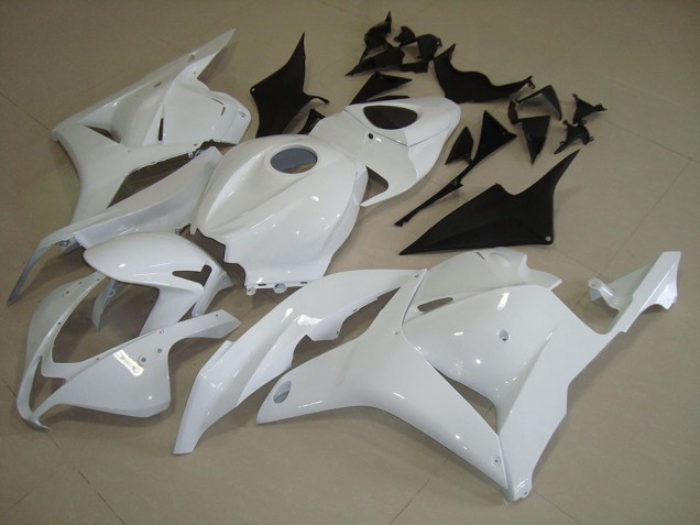 Branco Abs Kits Completos Carenagem Moto Honda CBR 600RR 09-12