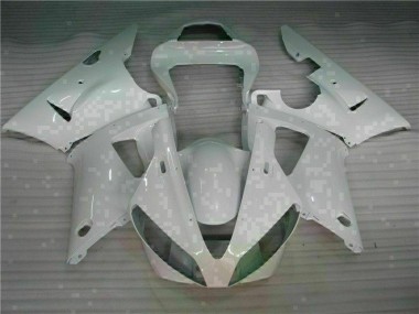 Branco Abs Moto Plásticos Yamaha R1 00-01