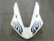 Branco Abs Moto Plásticos Yamaha R1 02-03