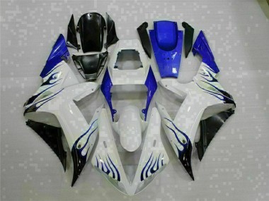 Branco Abs Moto Plásticos Yamaha R1 02-03