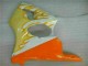 Branco Amarelo Chama Carenagem Moto Kawasaki ZX6R 00-02