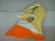 Branco Amarelo Chama Carenagem Moto Kawasaki ZX6R 00-02