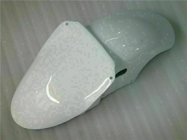 Branco Amarelo Chama Carenagem Moto Kawasaki ZX6R 00-02