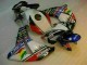Branco Azul Abs Kit Completos Carenagem Moto Honda CBR 1000RR 08-11 Branco Azul Abs Kit Completos Carenagem Moto Honda CBR 1000RR 08-11