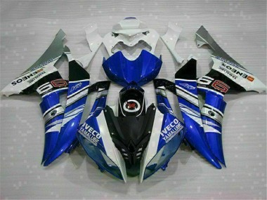 Branco Azul Abs Kit Completos Carenagem Moto Yamaha R6 08-16