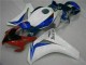 Branco Azul Abs Kits Carenagem Moto Honda CBR 1000RR 08-11 Branco Azul Abs Kits Carenagem Moto Honda CBR 1000RR 08-11