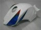 Branco Azul Abs Kits Carenagem Moto Honda CBR 1000RR 08-11 Branco Azul Abs Kits Carenagem Moto Honda CBR 1000RR 08-11