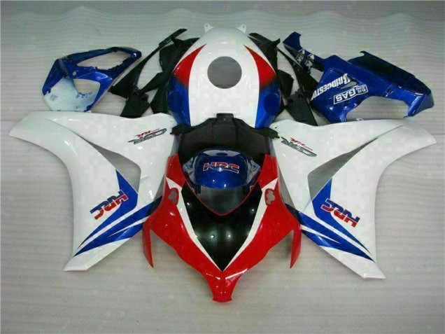 Branco Azul Abs Motocicleta Plástico Honda CBR 1000RR 08-11 Branco Azul Abs Motocicleta Plástico Honda CBR 1000RR 08-11