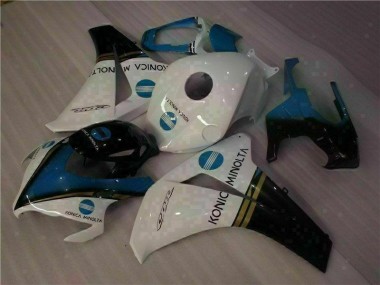 Branco Azul Abs Motocicleta Plásticos Honda CBR 1000RR 08-11