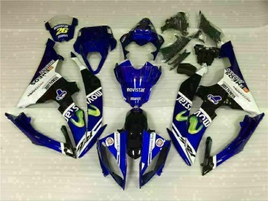 Branco Azul Carenagem Moto & Plástico Moto Yamaha R6 08-16