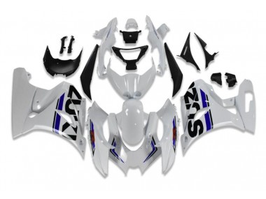 Branco Azul Carenagem Moto Suzuki GSXR 1000 17-23
